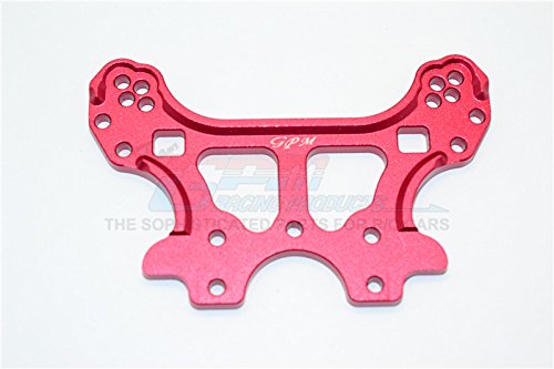 Colore : Red GPM Thunder Tiger Truck K-Rock MT4-G5 Brushless Aggiornamento Parti Aluminium Front Adjustable Damper Tower - 1Pc Red