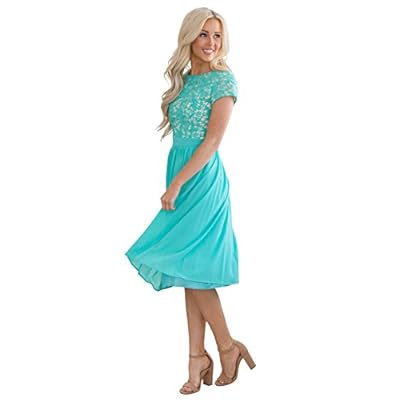 turquoise formal dress