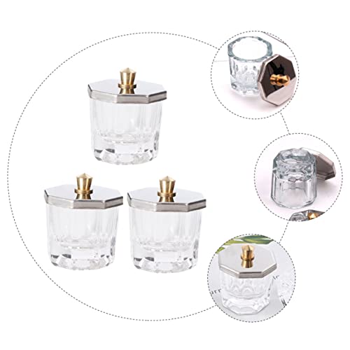 Wooneky bol de cristal para uñas 3 piezas miniatura 5