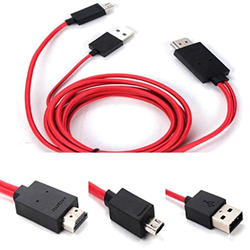 Image of TV AV Cable Micro USB MHL to HDMI HDTV Adapter for Samsung Note 2 3 S3 S4