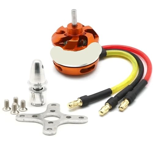 Motor sin escobillas D2822 1800KV outrunner multihelicóptero avión RC compatible 2-3S