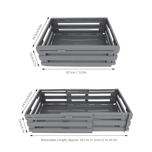 Boîte de rangement empilable en PP au design extensible et finitions durables - 3