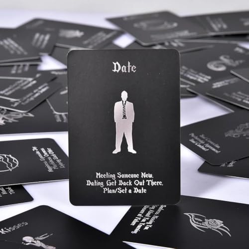 Image of AYME Love Oracle Card, 54-Card Deck Oracle Cards Used for Fortune-Telling and Predicting The Future, Table Card Games Suitable for Parties (Style 33)