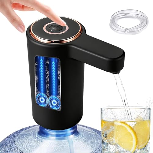 Reviews de Dispensador de Agua Electrico Home Depot , tabla con los diez mejores. 45 HEKAMU Dispensador de Agua Automático,Dispensador de Agua Eléctrico, Sistema de Bombeo Rápido y Fácil de Usar, Compatible con Garrafón, Portátil USB Recargable Bomba,Pantalla...