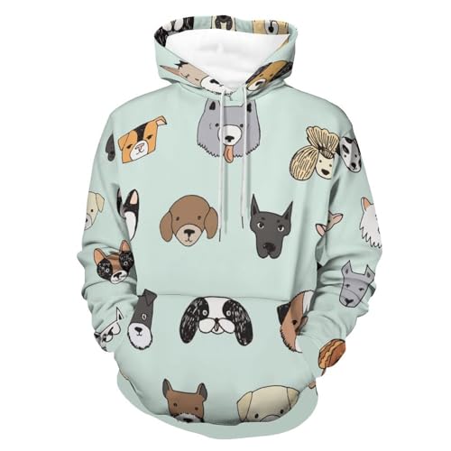 Sweatshirt pull pour homme femme UMENG résistant au froid et confortable