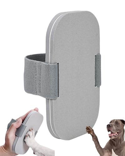 TPZORJX 1 Pieza Tabla para uñas de perro, lima para uñas de perro, lima para uñas de perro, cortador de uñas de perro, cuidado de uñas de perro, gris