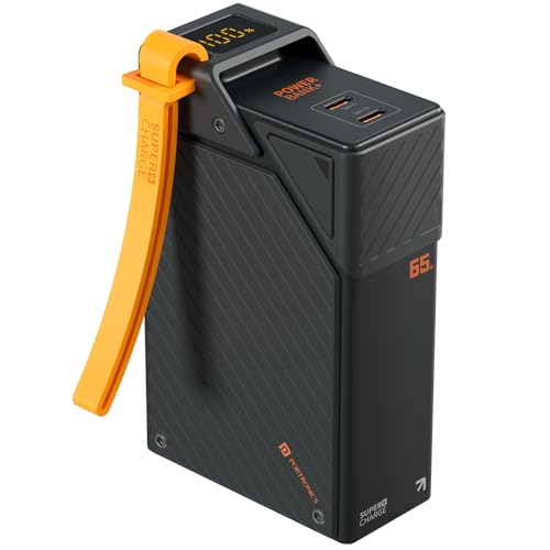 Portronics 65W Halley 20K 20000mAh Fast Charging Powerbank for An...