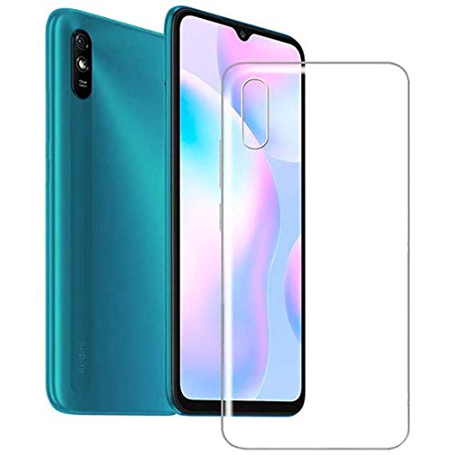 Image of REALCASE Silicone Back Cover Case, Scratch Resistant Protective Crystal Clear Transparent Shock Proof Back Cover Case for Xiaomi Mi Redmi 9A / 9i