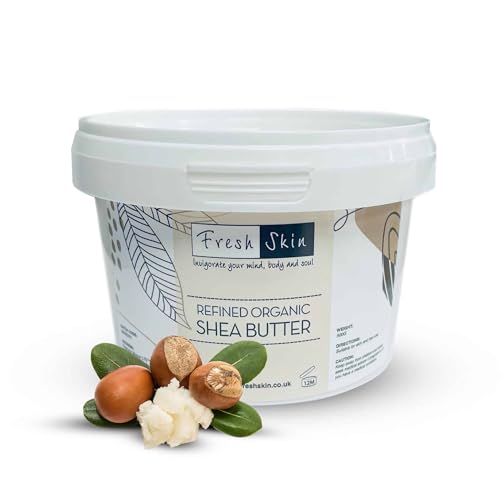 Freshskin Beauty LTD | Refined Shea Butter Certified Organic 500g - Cold Pressed 100% Pure Raw & Natural