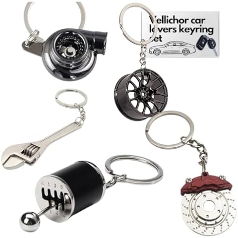 Vellichor Beach Car Lovers Key Chain Set Cover