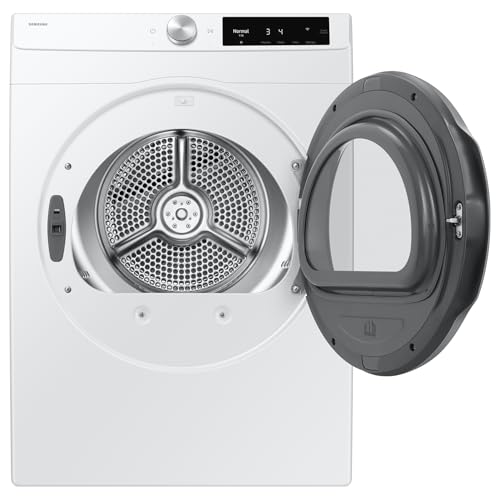 Image of Samsung 4.0 cu. ft. Compact Vented Electric Dryer with AI Smart Dial, Wi-Fi Connected, Smart Dry Technology, Space Saving Design, White, DV25FG60BVBEA2