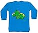 Hariz Baby Jersey Dilophosaurus Dinosaurio T-Rex Animales Plus Geschenkkarten Delphin Azul 12-18 meses