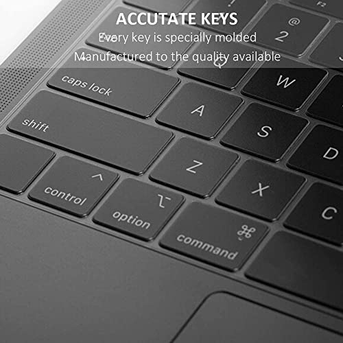 Image of Keyboard Cover Compatible with 2025-2021 MacBook Air 15 inch 13.6 inch M4 M3 M2 Chip, MacBook Pro 14 inch 16 inch M4 M3 M2 M1 Pro Max Chip Protective Waterproof Silicone Skin, TPU Clear