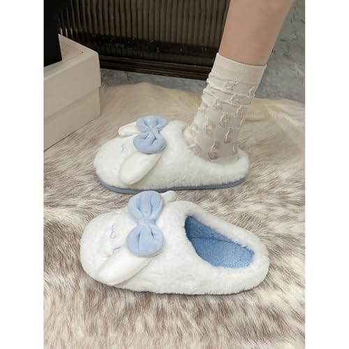 Cute Slippers Animal Dog for Women Cute Cat Anti Slip For Indoor Fuzzy Fluffy Girls Pantuflas Para Mujer Sides2
