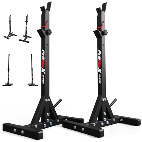 K-Sport - Soporte olímpico para sentadillas - Soporte para pesas ajustable, para entrenar en casa ✅