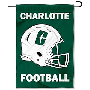 Charlotte 49ers Football Helmet Garden Yard Flag