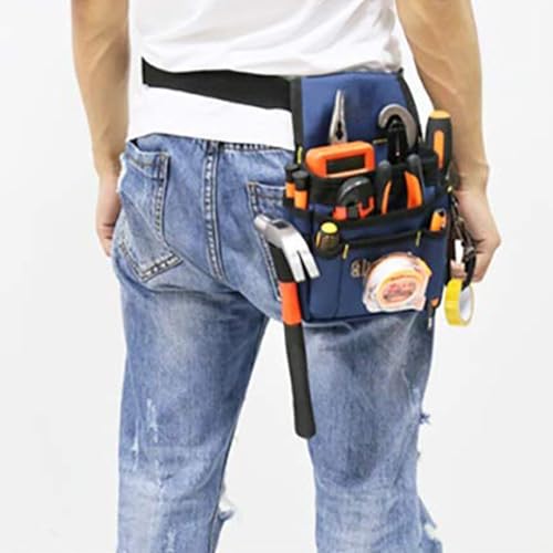 Sac à outils de taille portable et robuste à multiples poches - 8