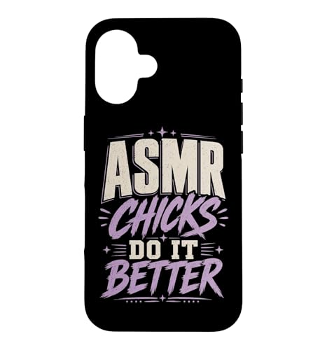 ASMR Chicks Do It Better �L���[�g �`�N�`�N����g���K�[ �X�}�z�P�[�X iPhone 16 �p