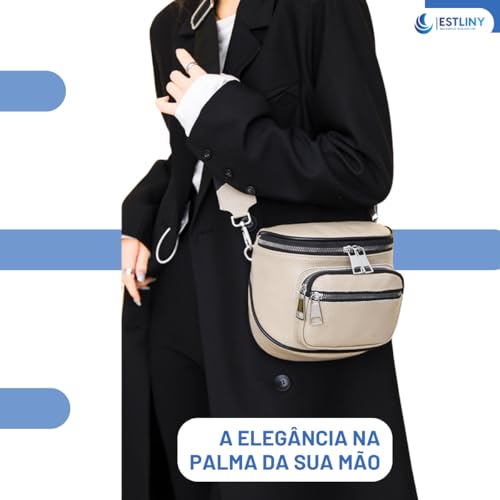 Bolsa Feminina Transversal estilo Pochete Alça Ombro Shoulder bag, alça larga, moderna, estilosa, bo