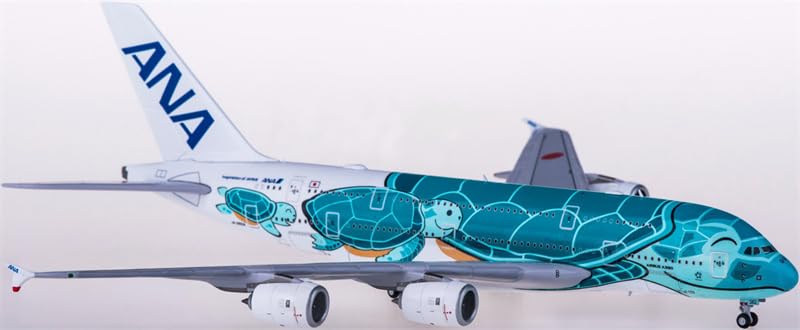 Maquette avion Airbus A380 ANA JA382A Kai 1:400 FloZ décoration bureau élégant