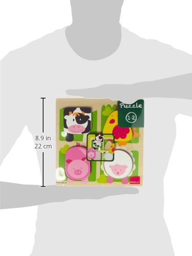 Goula 53011 - Puzzle Fattoria/Tessuto