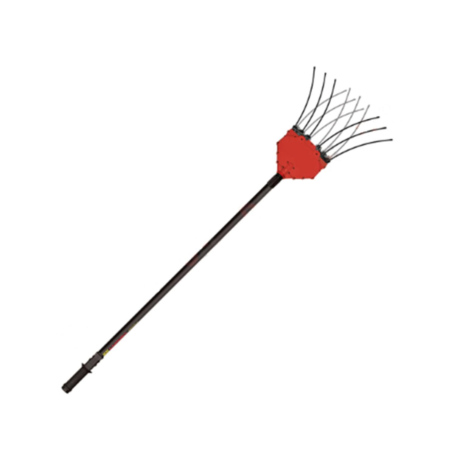 Crisalide® - Oliviero Flex Basic - Vareador recogedor de aceitunas a batería, barra telescópica 220-340 cm