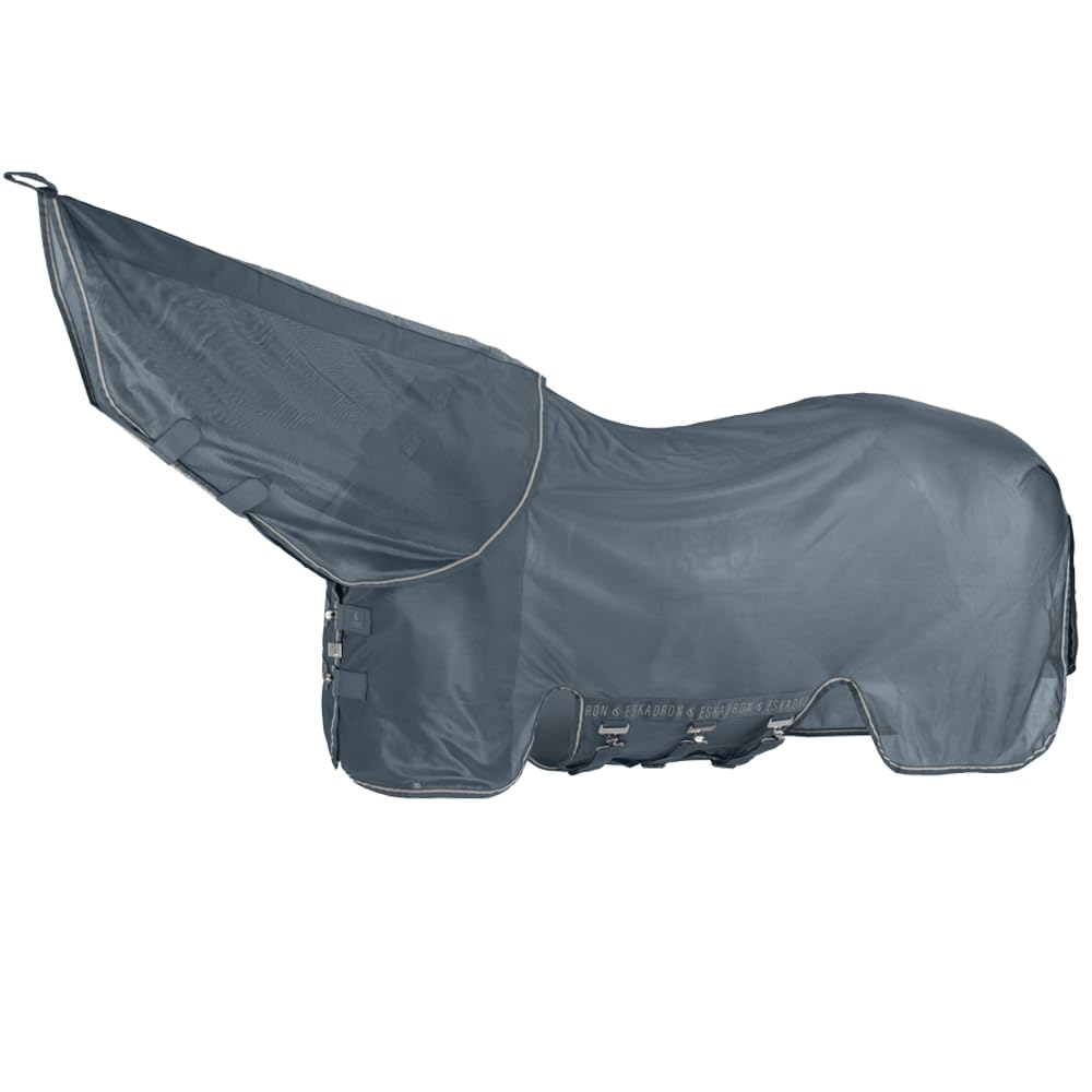 Eskadron Manta antimoscas con cuello de acero azul clásico deportivo 25 F/S, talla S