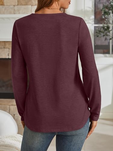 AUTOMET Womens Long Sleeve Shirts Fall Tops 2025 Henley Blouses Dressy Casual Business Basic Tees Trendy Cute T-Shirts4