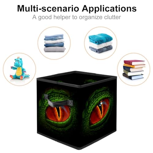 Boîte de rangement pliable dinosaure pour chambre enfant et placard