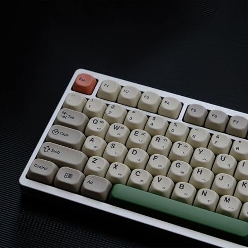 Teclas retroiluminadas para teclado mecánico de juego: set retro 9009 de 139 teclas inglés coreano 3