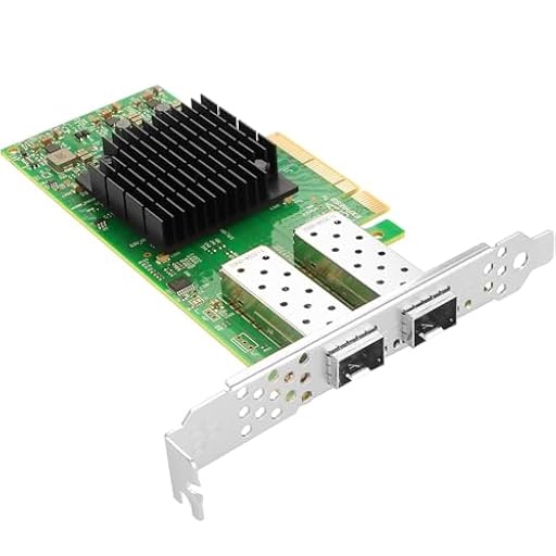Euqvos PCIe Ethernet Network Card for Mellanox MCX4121A-ACAT ConnectX4 LX Chipset PCIe 3.0 X8 25Gb Dual Port SFP28 LAN Card Support Windows Server/Windows/Linux/VMware/ESX | Ya disponible en tu tienda friki favorita! En mundofriki.es! Euqvos PCIe Ethernet Network Card for Mellanox MCX4121A-ACAT ConnectX4 LX Chipset PCIe 3.0 X8 25Gb Dual Port SFP28 LAN Card Support Windows Server/Windows/Linux/VMware/ESX | Ya disponible en tu tienda friki favorita! En mundofriki.es!