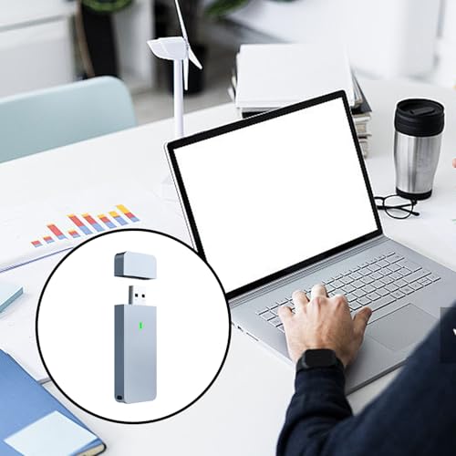 Caja externa USB 10Gbps para disco NVMe 2230 aluminio miniatura 2