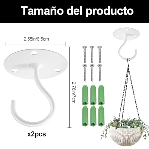 Opiniones y reviews de Gancho para techo - solo los mejores. 2 Imagen adicional