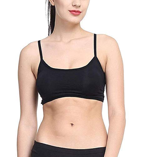 Image of Girls Cotton Lightly Padded, With Removable Pads Non-Wired Bralette Bra