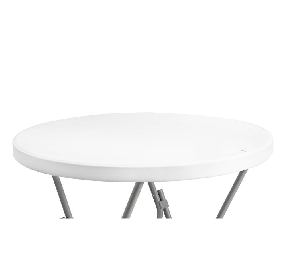 Amazon.com: Byliable 32in Cocktail Table White High Top Folding