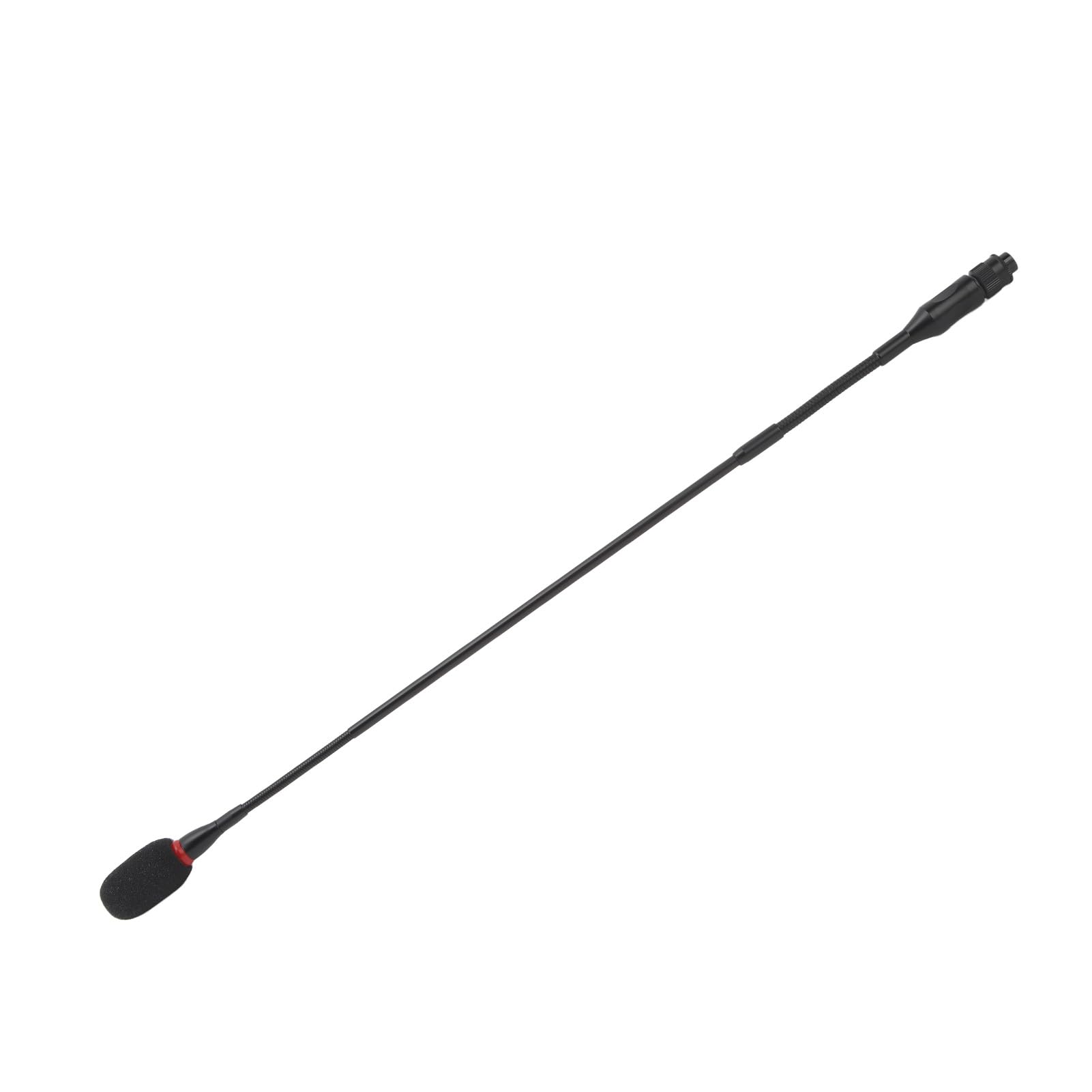 KIMISS Flexible Gooseneck Phone, 59CM 4 Holes Aluminum Alloy Condenser Mic for Meetings and Video Conferences