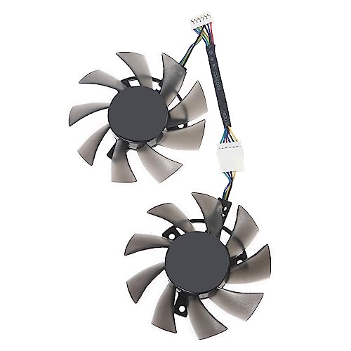 YIGZYCN 75 mm FD8015U12D 6-poliger 2060 GTX1660 Lüfter für TUF Gaming OC GTX1660ti Lüfter für 1660 1660Ti TUF Gaming OC RTX2060 Grafikkartenventilator
