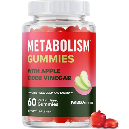 Metabolism Gummies with Apple Cider Vinegar | Energy, Digestion &