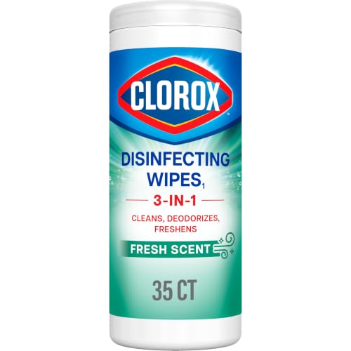 Image of Clorox Disinfecting Cleaning Wipes, Bleach Free, Fresh Scent, 35 Count (Pack May Vary)