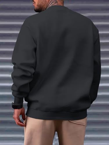 Image of Noble Monk Men's Fleece Crew Neck Sweatshirt