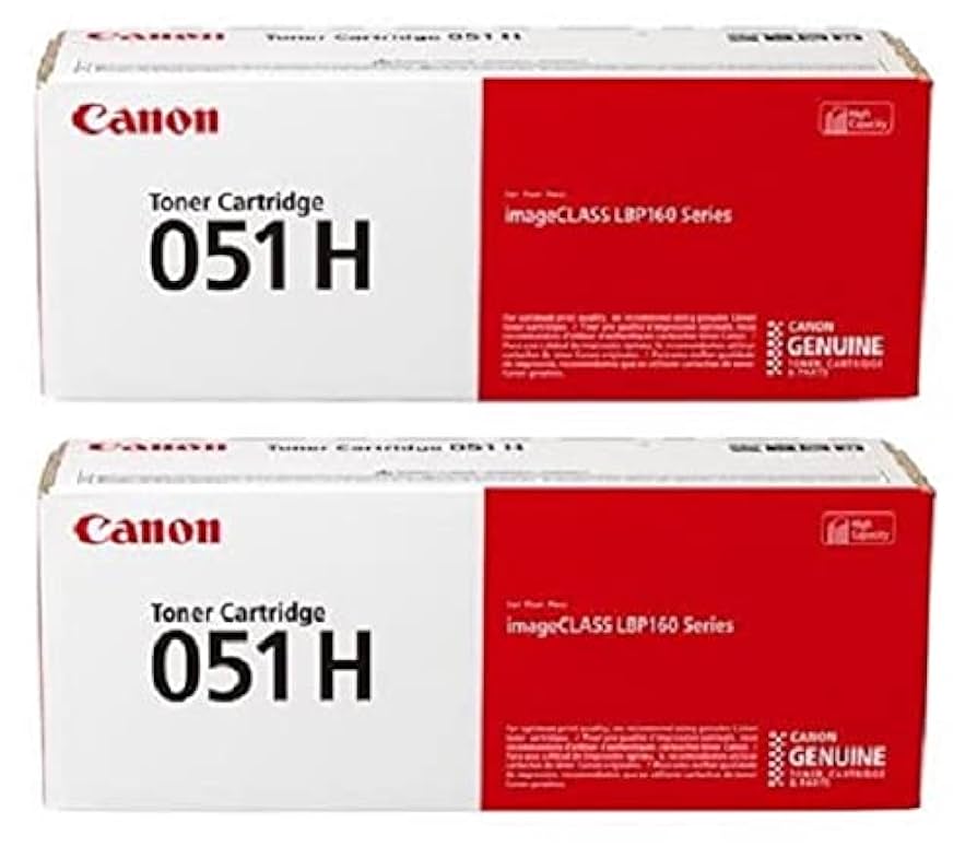 Canon トナーカートリッジ 051H 2個セット Amazon.co.jp: Canon CRG-051H BK 大容量ブラックトナー