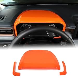 Car Dashboard Meter Frame Cover Trim Compatible with Ford Maverick 2022 2023 Aunginsy Car Center Console Dash Board Trim Frame Dashboard Moulding Protection Cover Decorative ABS Interior Accessories