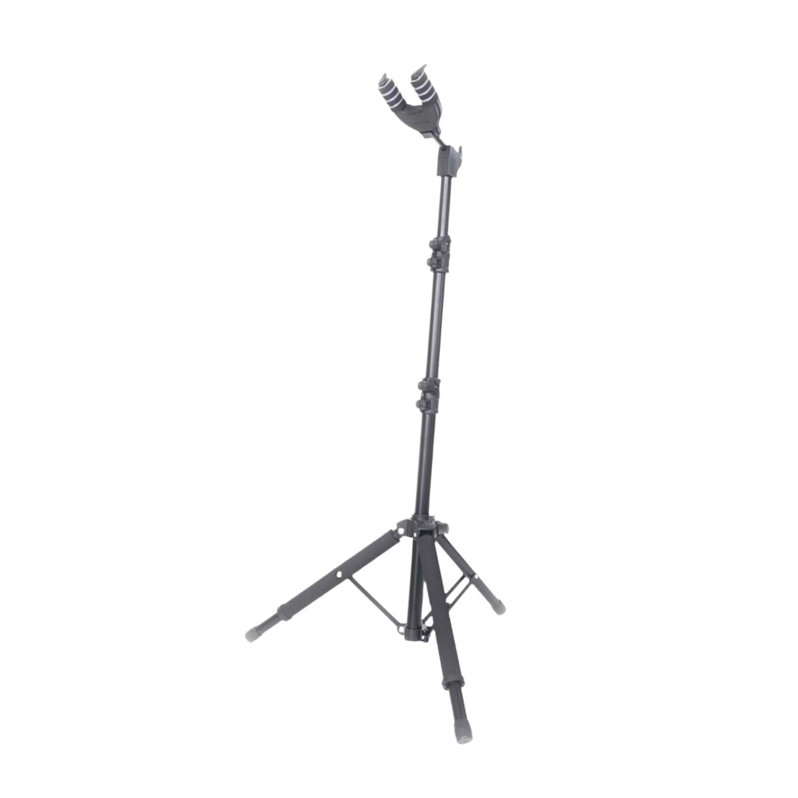 Fenteer Soporte de Guitarra Eléctrica, Trípode con Soporte para Mástil, Accesorios, Soporte de Suelo Plegable, Soporte para Guitarra Acústica
