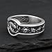 14K Gold Vermeil 925 Sterling Silver Koi Fish Ring - Handcrafted Yin Yang Carp Band - Symbolic Lotus Flower Jewelry for Men Women