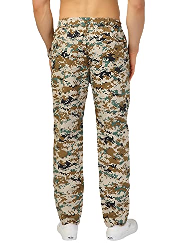 Image of Men's Regular Fit Army Printed Pyjamas Pant
