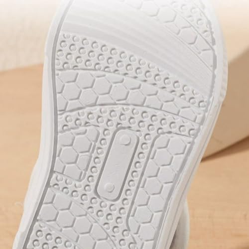 Toddler Boys Girls T-Strap Canvas Sneakers Classical Comfort Soft Sole Flats Sneakers Little Kid Non Skid School Uniform Shoe4