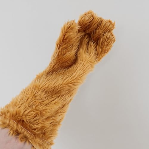 Creative Bear Palm Glove Plush Glove Warm Party Prop3