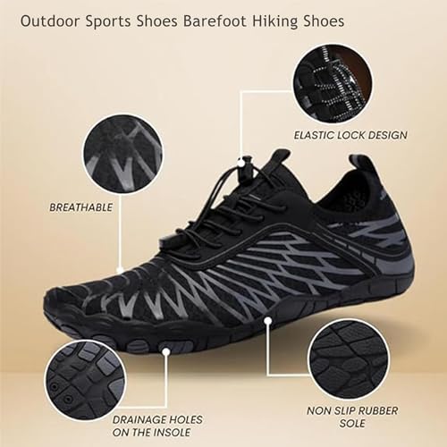 Hike Barefoot Shoes for Women Men 2025 New Breathable Non Slip Athletic Footwear Wide Toe Water Shoes2