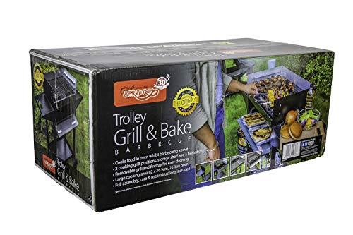 Holland Plastics Original Brand Bar-Be-Quick - Barbacoa y horneado con compartimento para el horno