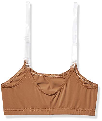 Clementine Girls' Pull-on Bra Detachable Elastic See Through Shoulder Straps2